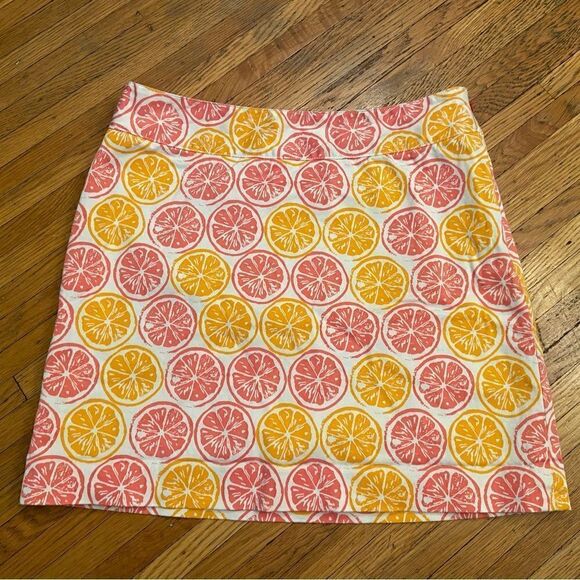 Vineyard Vines Citrus Print Margo Skirt - Picture 1 of 3